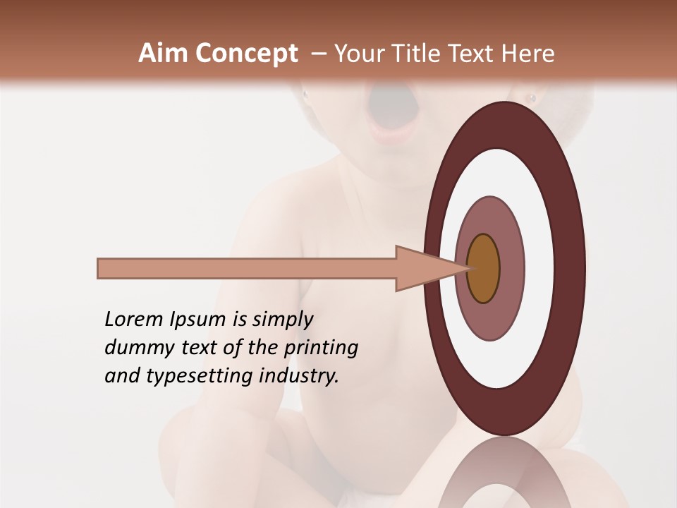 White Isolated People PowerPoint Template