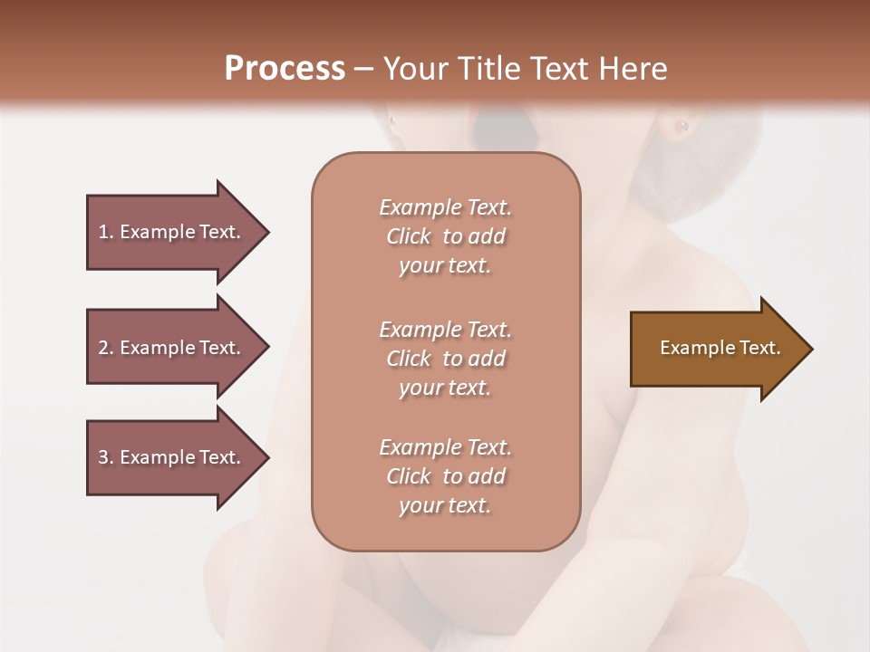 White Isolated People PowerPoint Template