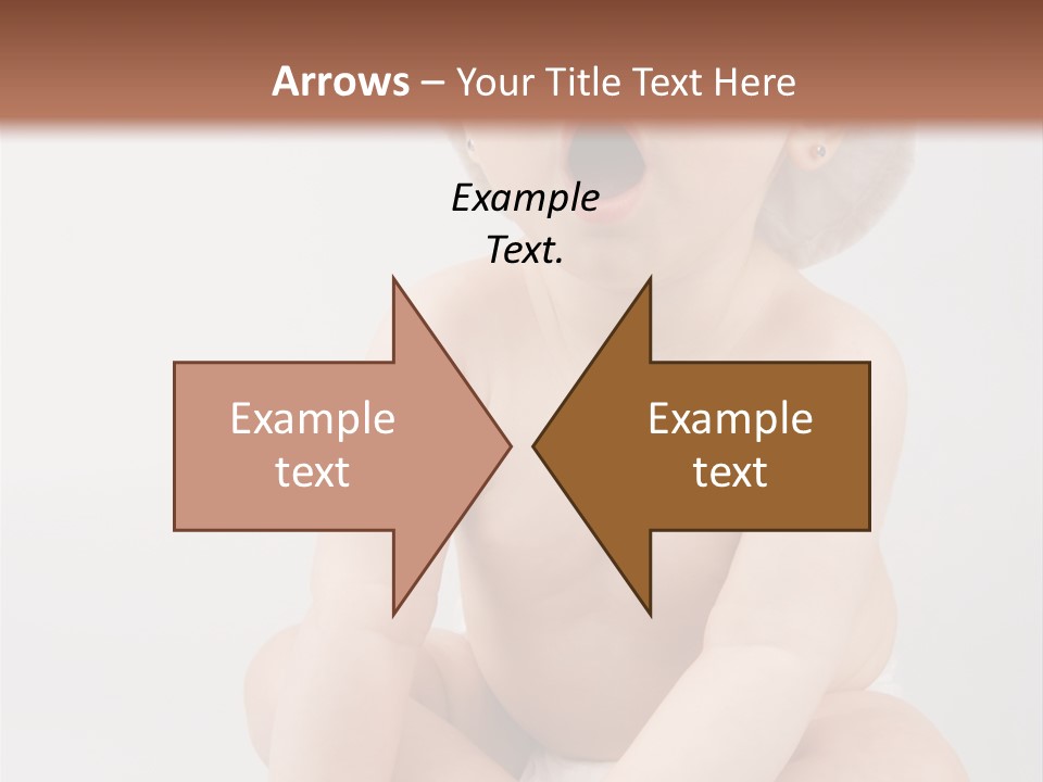 White Isolated People PowerPoint Template