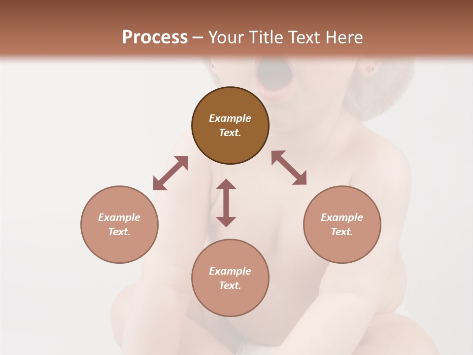 White Isolated People PowerPoint Template