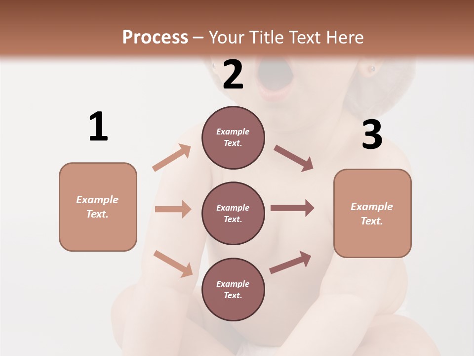 White Isolated People PowerPoint Template