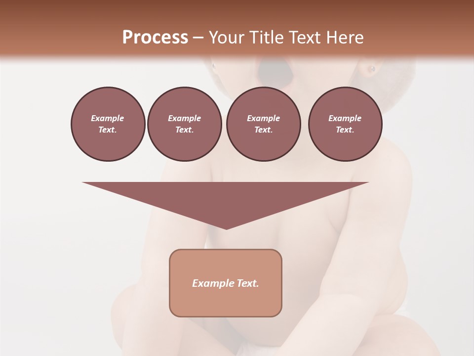 White Isolated People PowerPoint Template