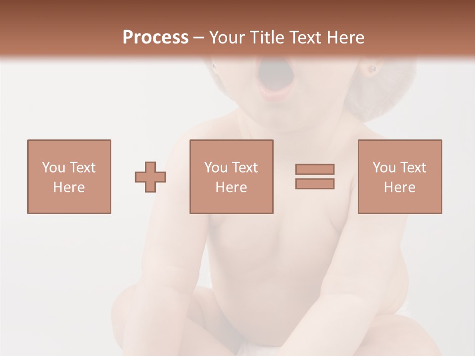 White Isolated People PowerPoint Template