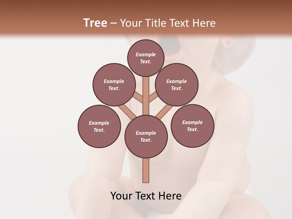 White Isolated People PowerPoint Template