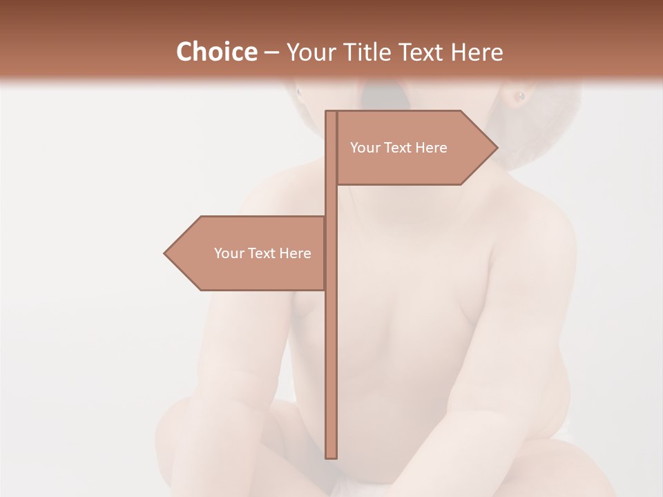 White Isolated People PowerPoint Template