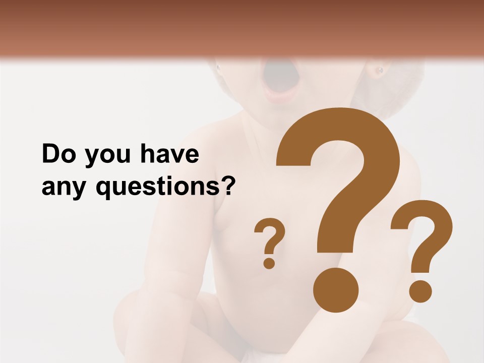 White Isolated People PowerPoint Template