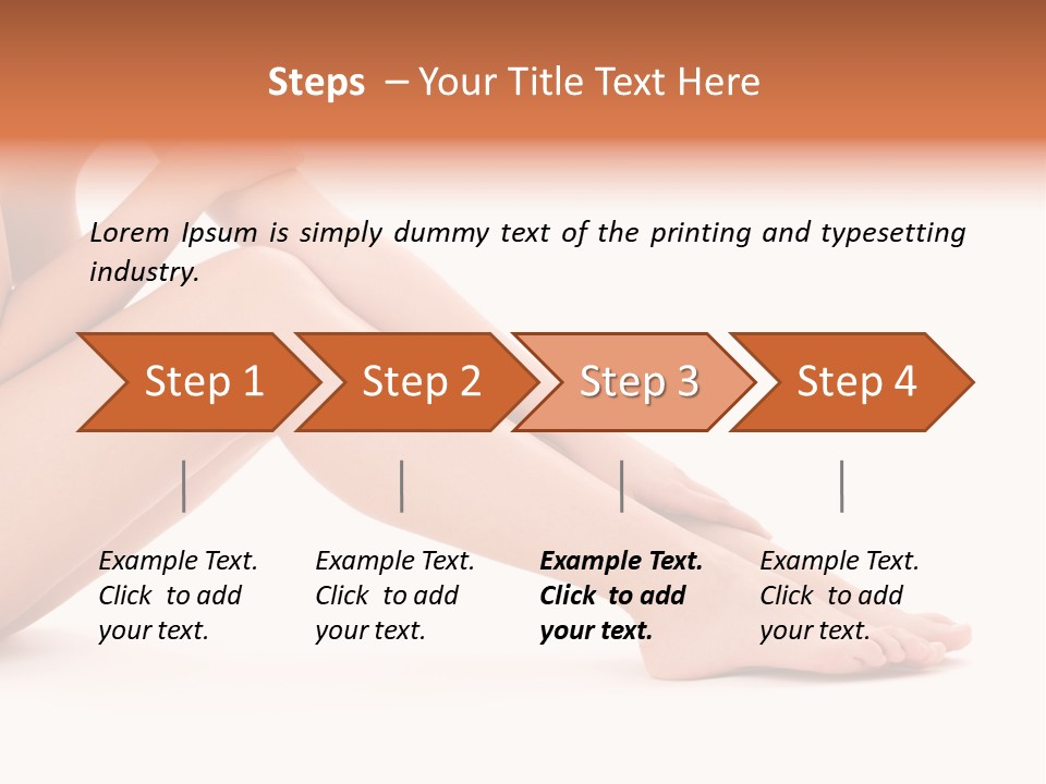 Chiropody Hygiene Relaxed PowerPoint Template