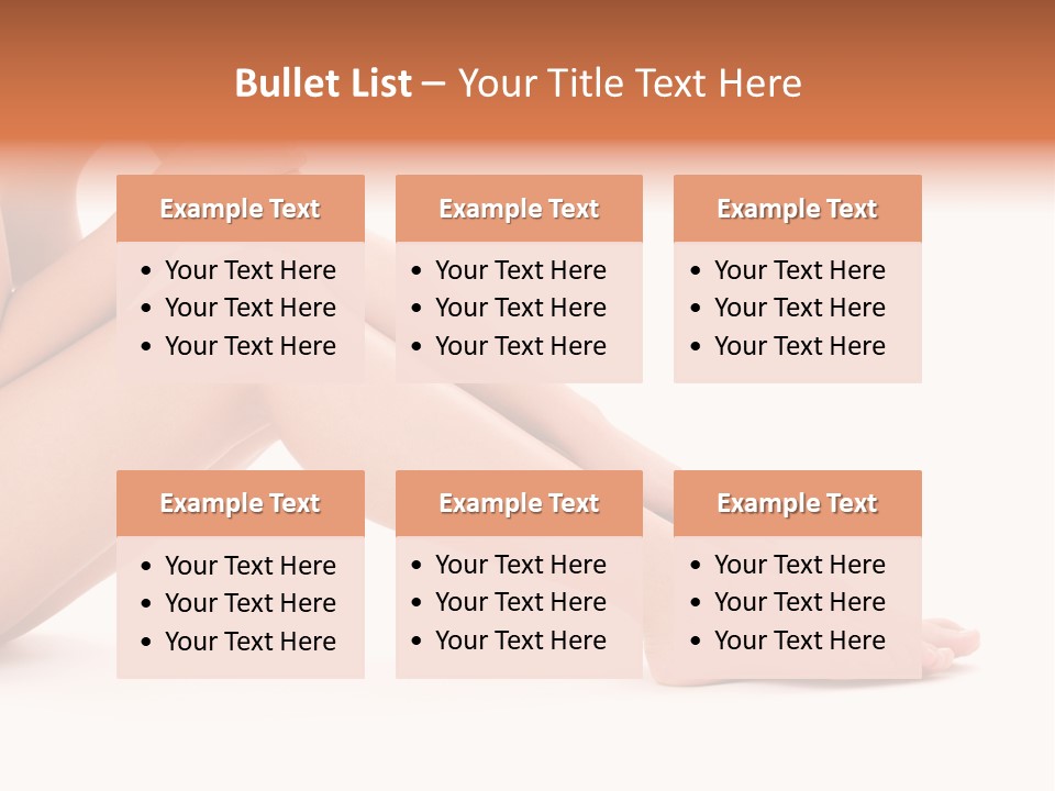 Chiropody Hygiene Relaxed PowerPoint Template