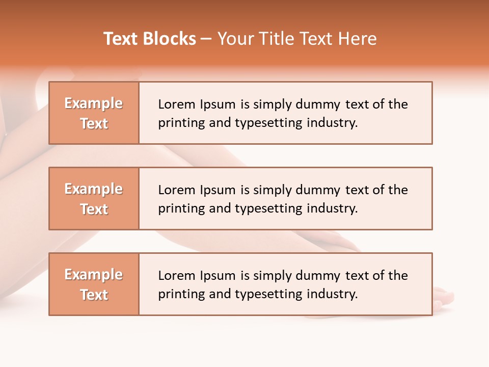 Chiropody Hygiene Relaxed PowerPoint Template