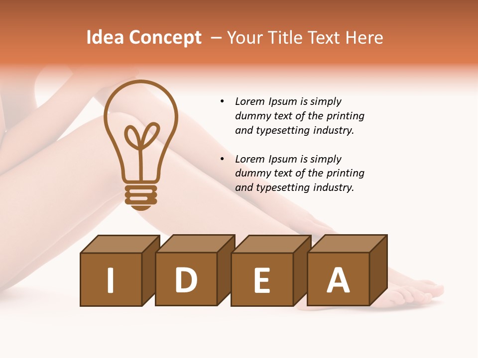 Chiropody Hygiene Relaxed PowerPoint Template