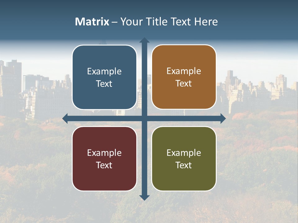 Central Thin Usa PowerPoint Template
