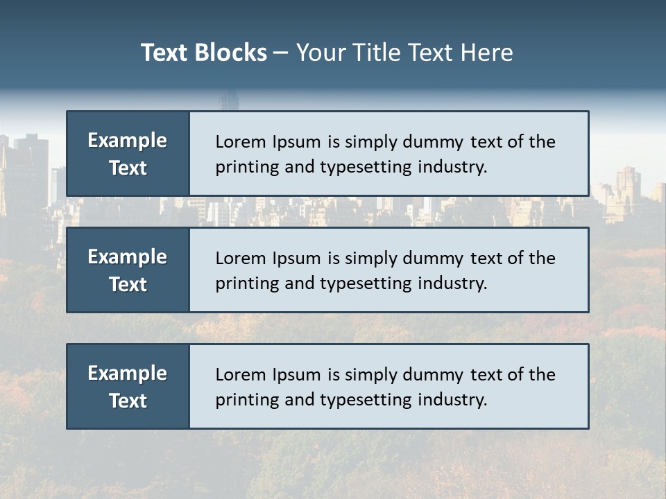 Central Thin Usa PowerPoint Template