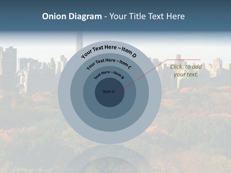 Central Thin Usa PowerPoint Template
