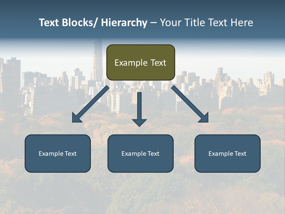 Central Thin Usa PowerPoint Template