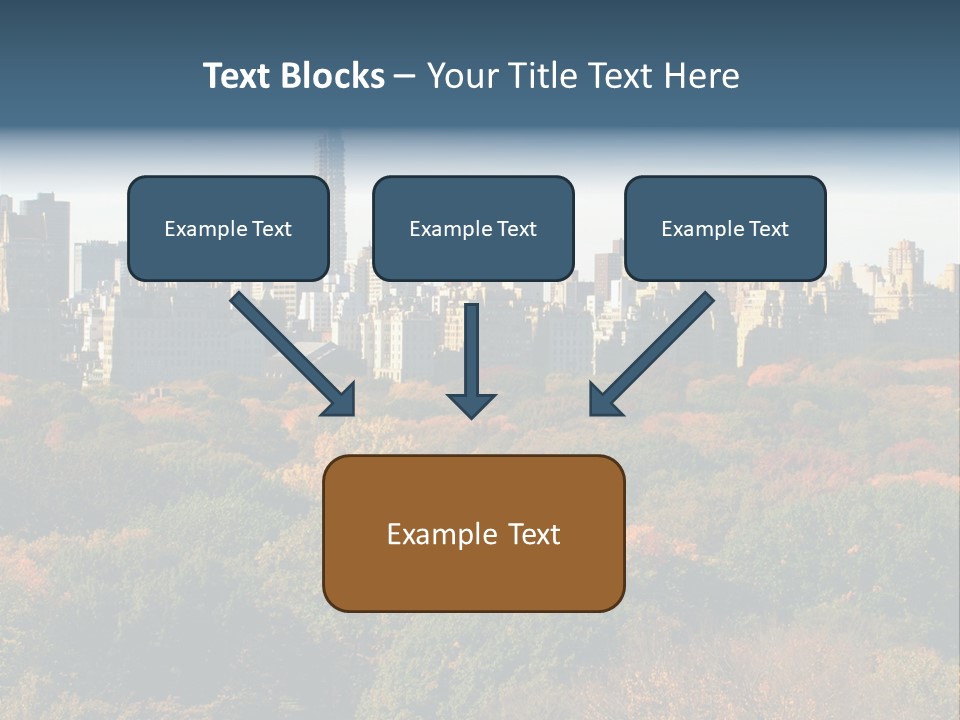 Central Thin Usa PowerPoint Template