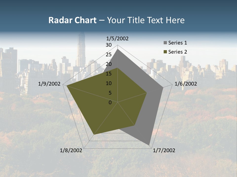 Central Thin Usa PowerPoint Template