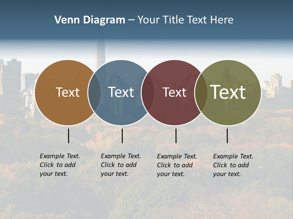 Central Thin Usa PowerPoint Template