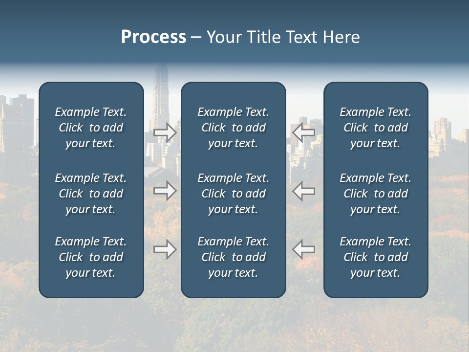Central Thin Usa PowerPoint Template