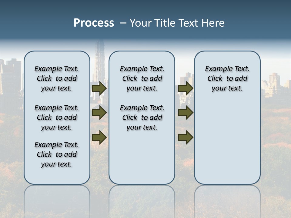 Central Thin Usa PowerPoint Template