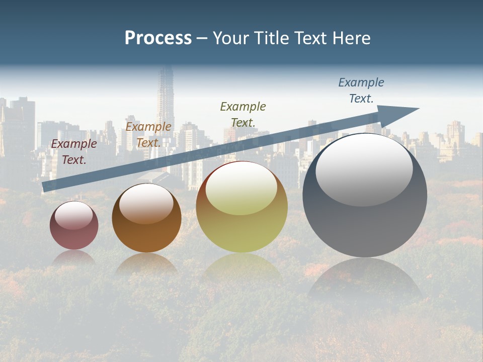Central Thin Usa PowerPoint Template