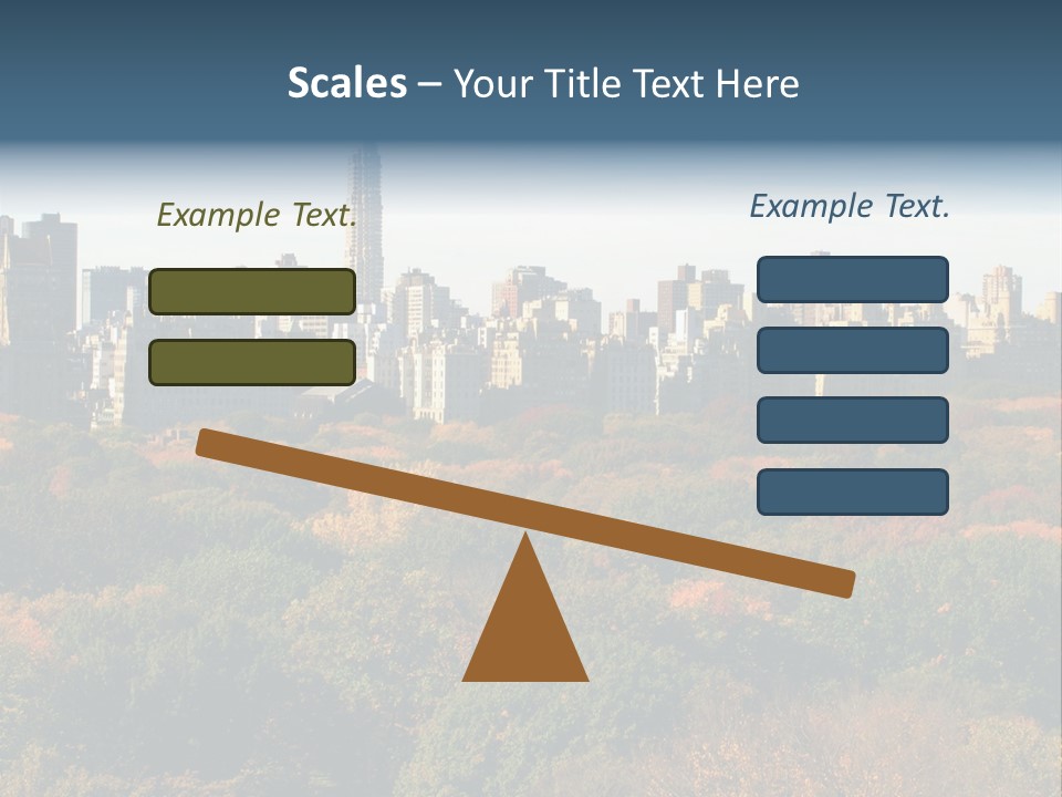Central Thin Usa PowerPoint Template