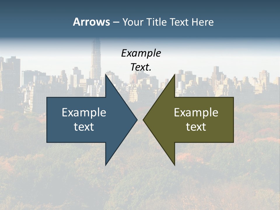 Central Thin Usa PowerPoint Template