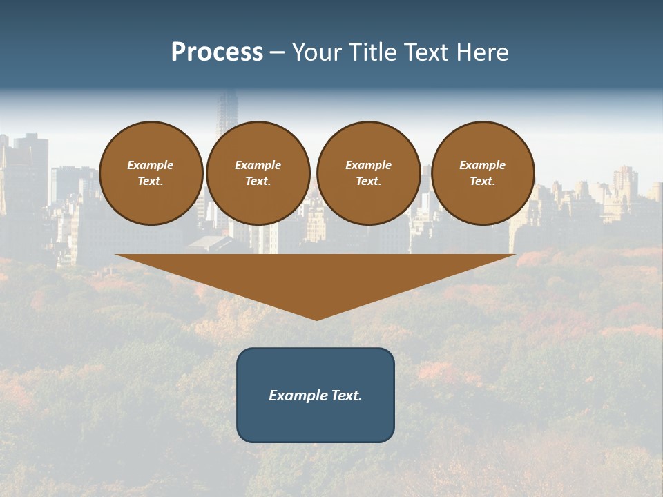 Central Thin Usa PowerPoint Template