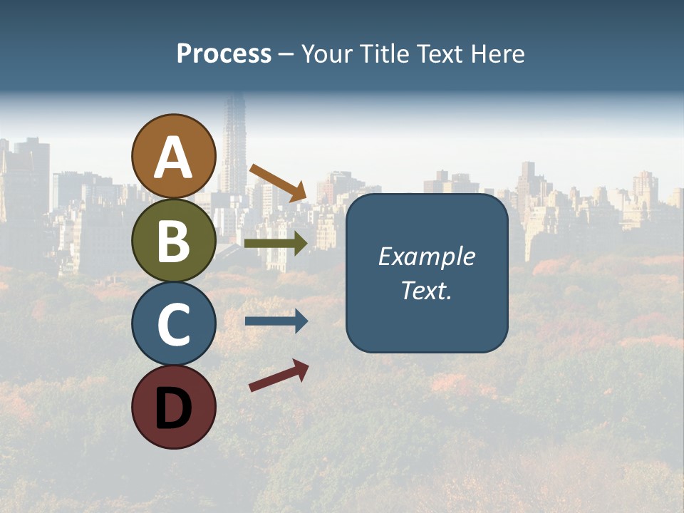 Central Thin Usa PowerPoint Template