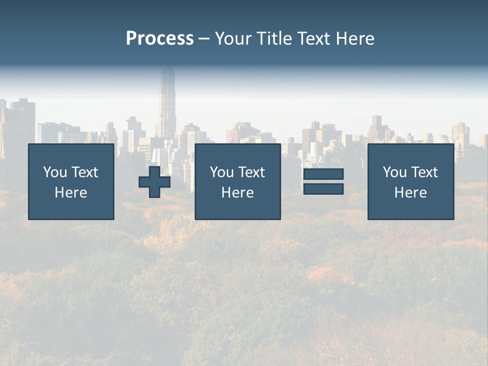 Central Thin Usa PowerPoint Template