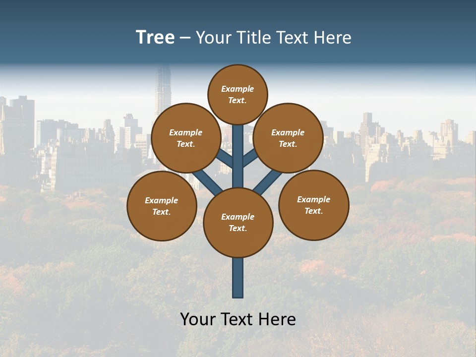 Central Thin Usa PowerPoint Template