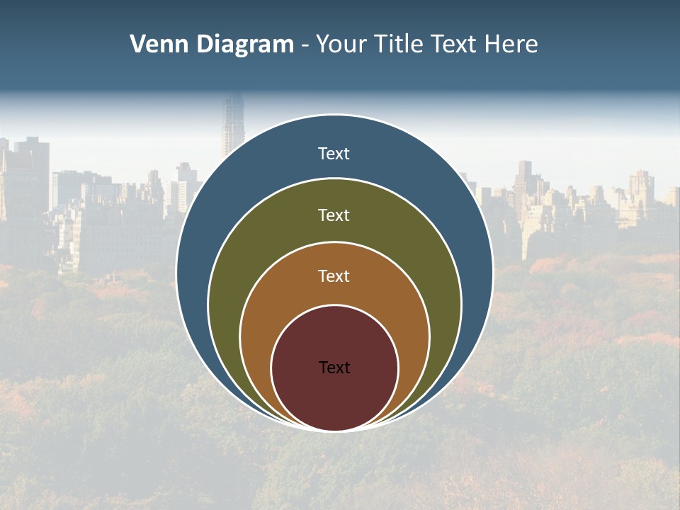 Central Thin Usa PowerPoint Template