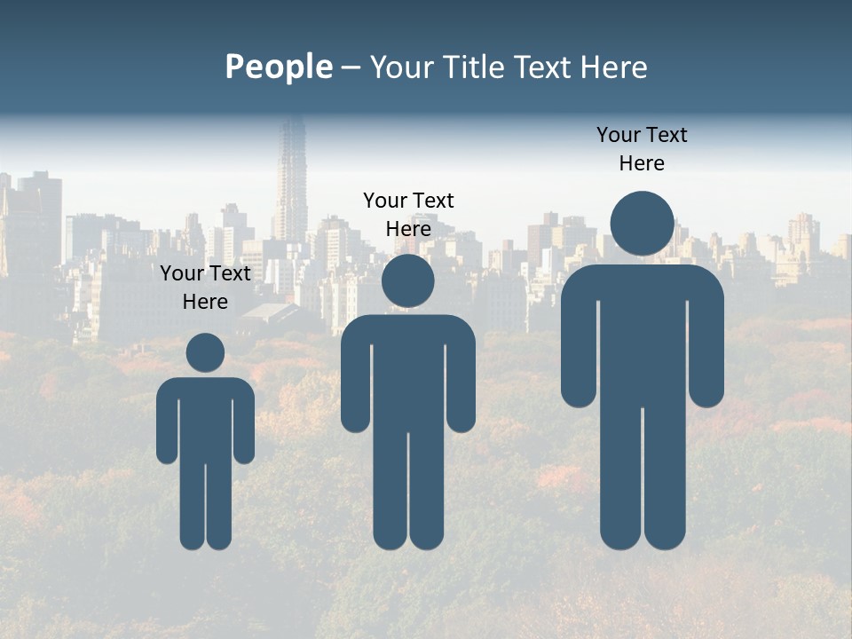 Central Thin Usa PowerPoint Template