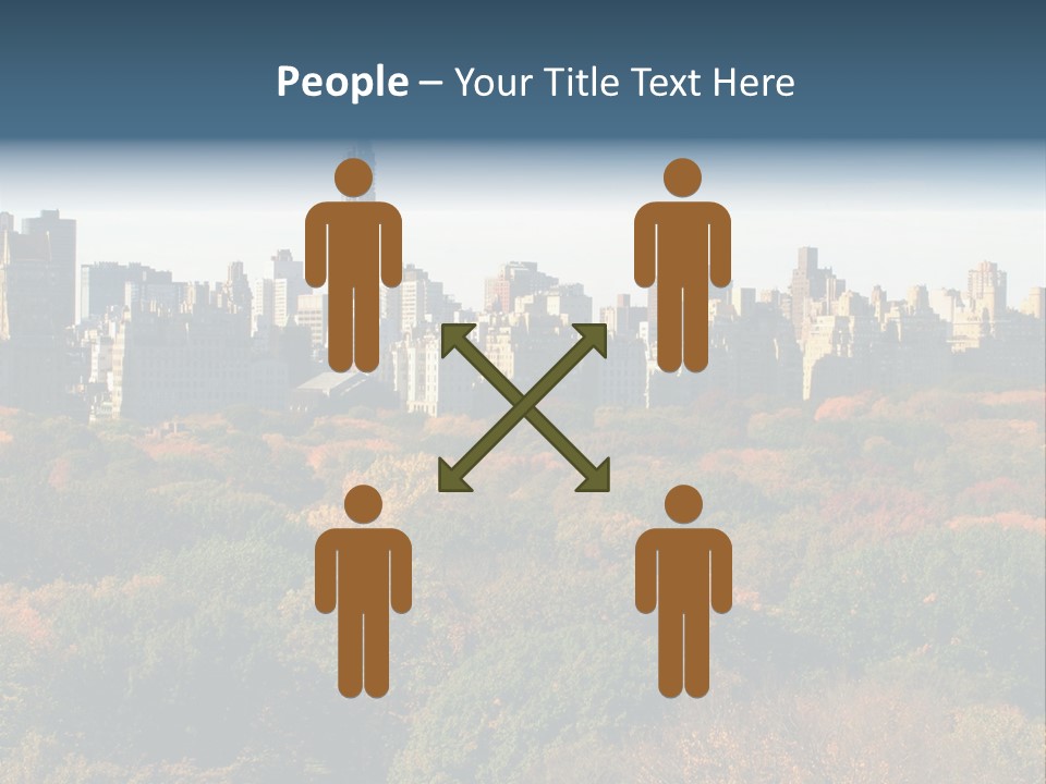 Central Thin Usa PowerPoint Template