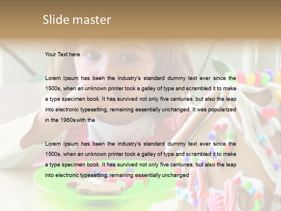 Winter Ornament Fun PowerPoint Template