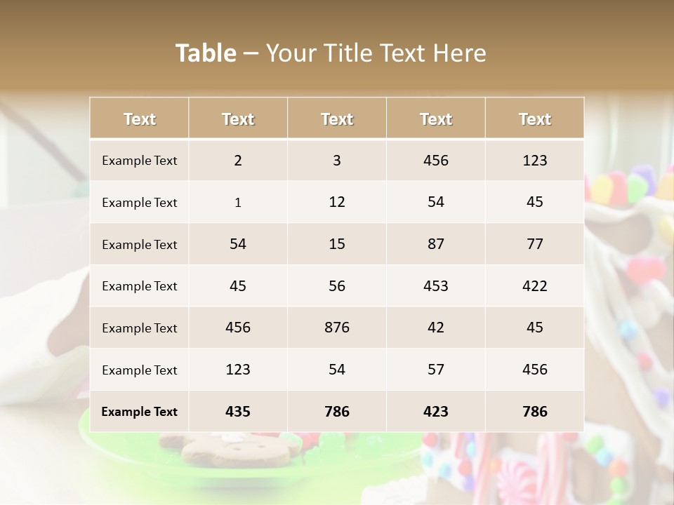 Winter Ornament Fun PowerPoint Template