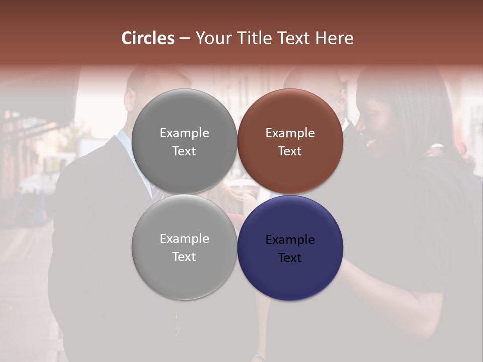 Share Business Setting PowerPoint Template
