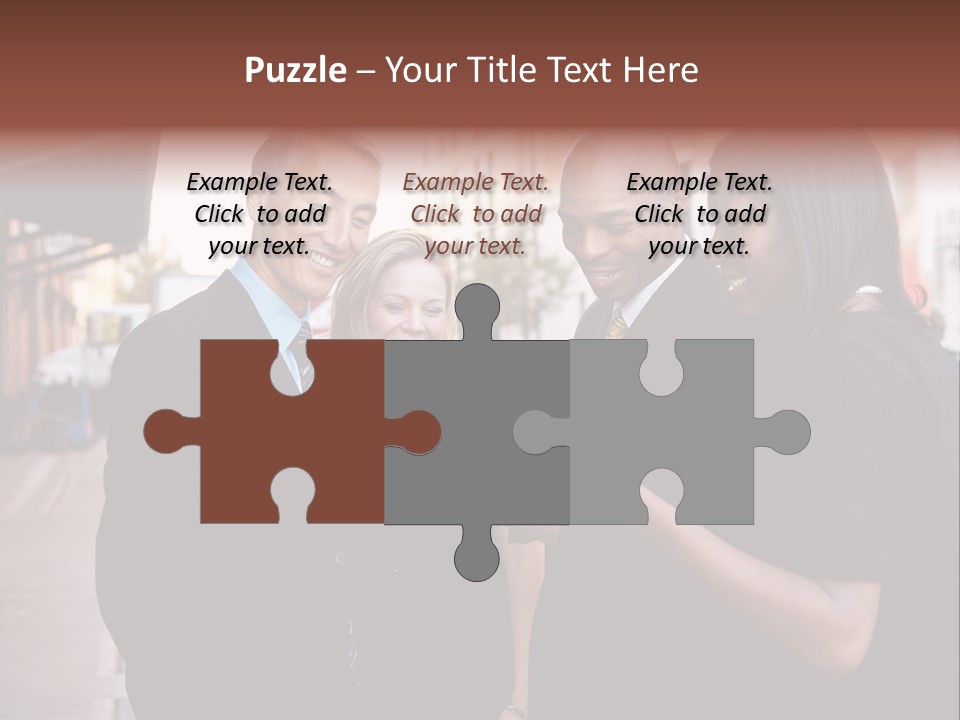 Share Business Setting PowerPoint Template