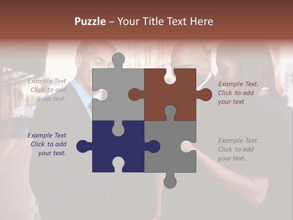 Share Business Setting PowerPoint Template