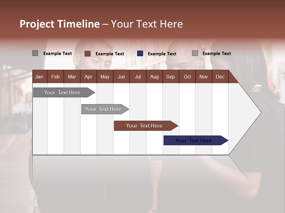 Share Business Setting PowerPoint Template