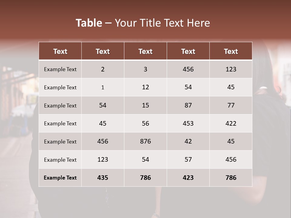 Share Business Setting PowerPoint Template