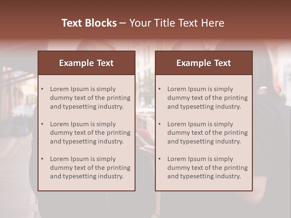 Share Business Setting PowerPoint Template