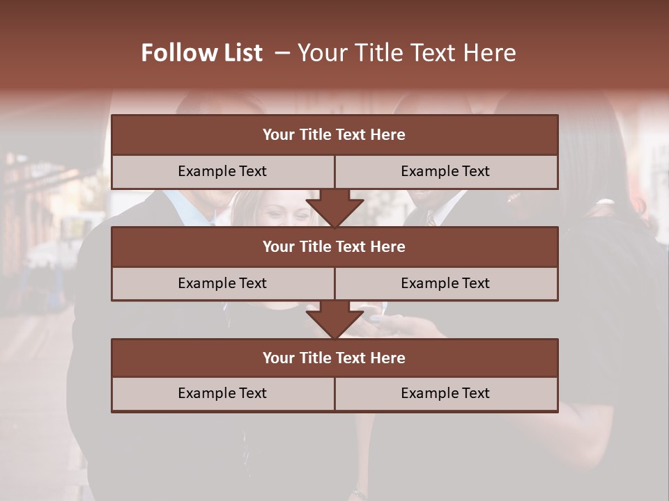 Share Business Setting PowerPoint Template
