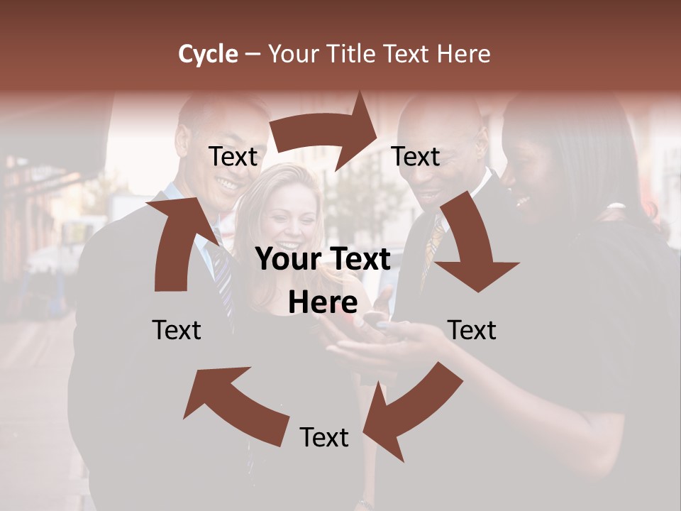 Share Business Setting PowerPoint Template