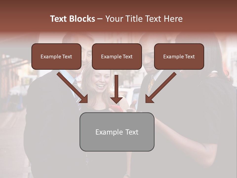 Share Business Setting PowerPoint Template