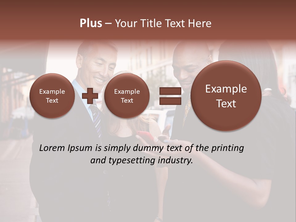 Share Business Setting PowerPoint Template