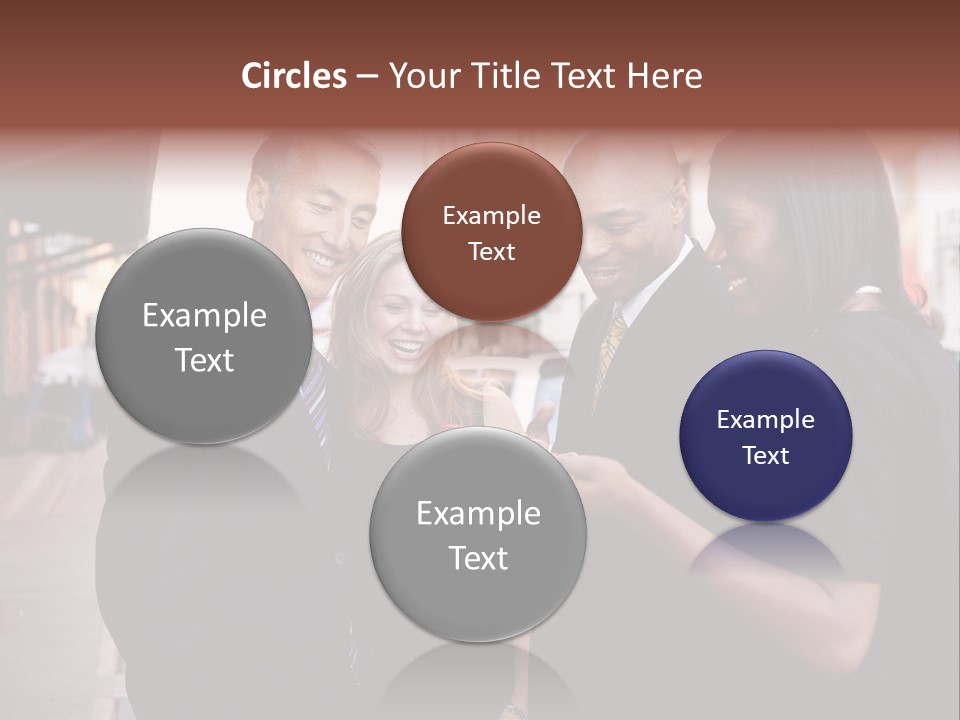 Share Business Setting PowerPoint Template