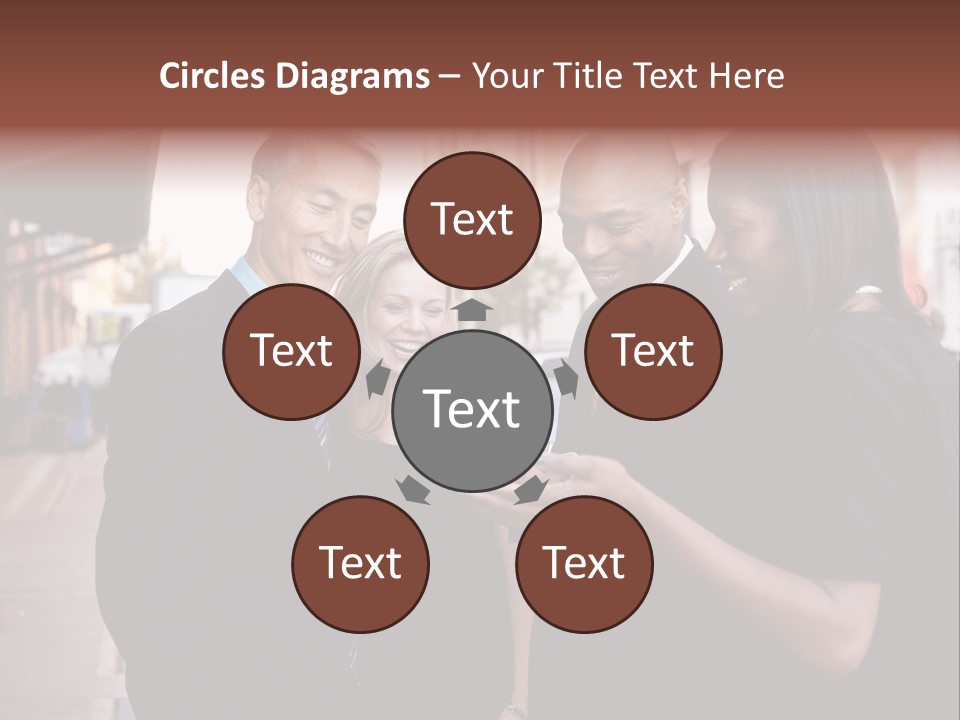 Share Business Setting PowerPoint Template
