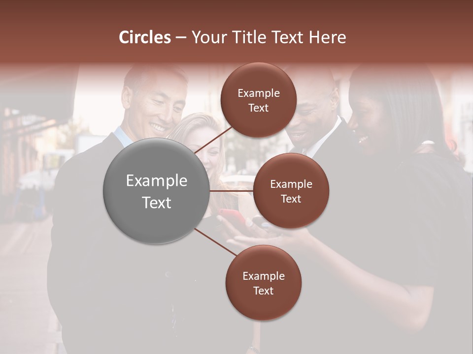 Share Business Setting PowerPoint Template