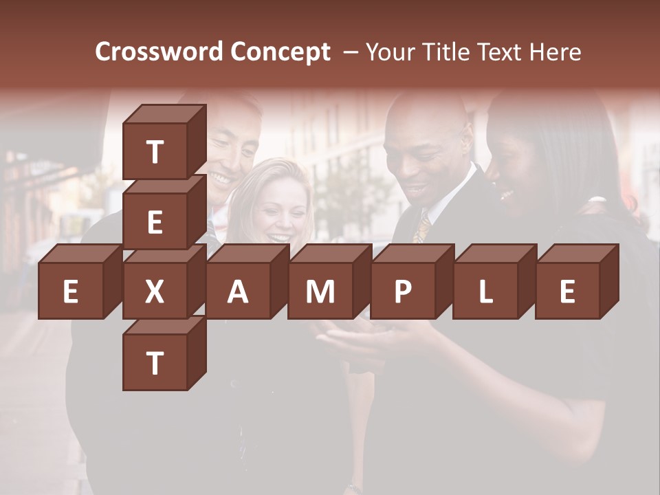 Share Business Setting PowerPoint Template