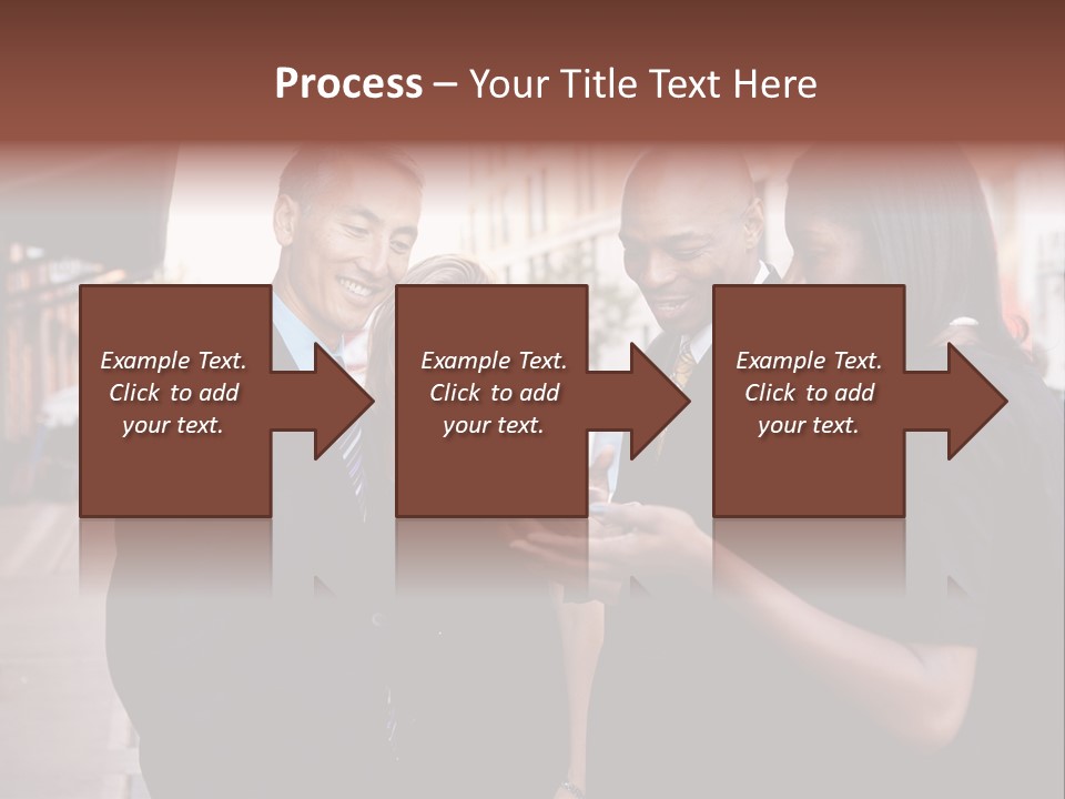 Share Business Setting PowerPoint Template